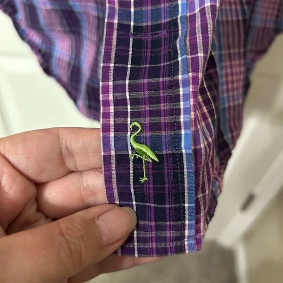 Tailorbyrd Casual Button-down Shirt Size 2xl - Picture 3 of 11